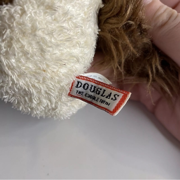 Douglas Cuddle Toys Plush Stuffed Animal Horse Brown White Pony 9” - Picture 3 of 4